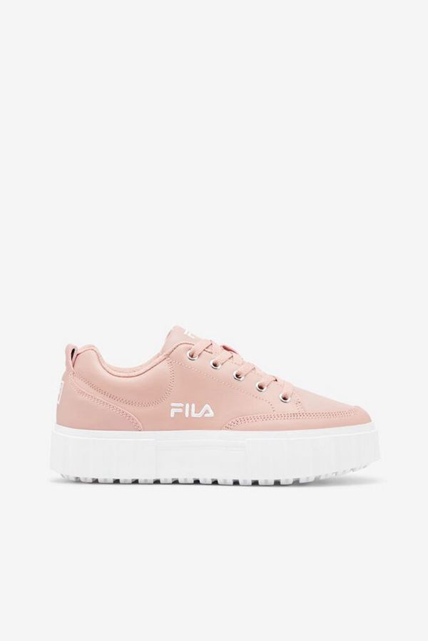 Zapatillas Fila Mujer Rosas / Rosas / Blancas - Sandblast Creeper - España 316802FLI